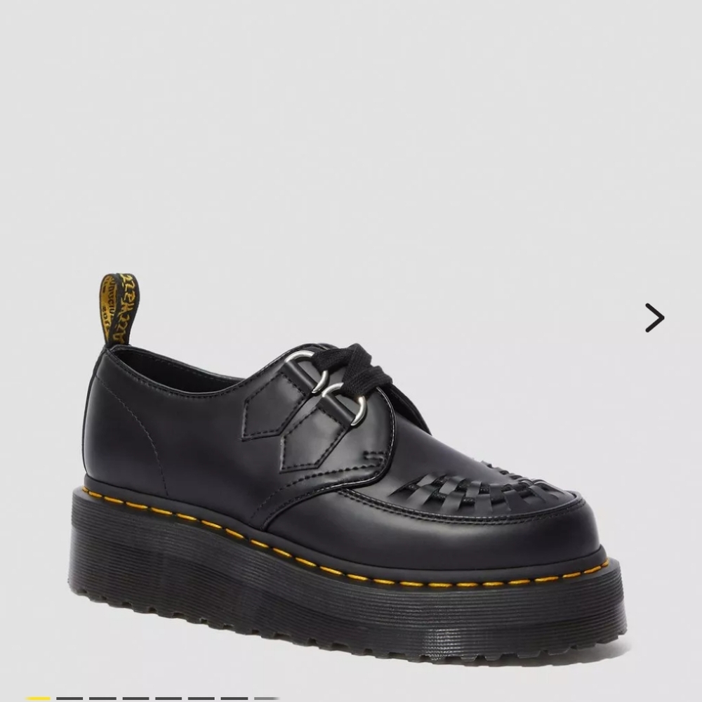 Dr martens unisex Sidney leather creeper platform shoes